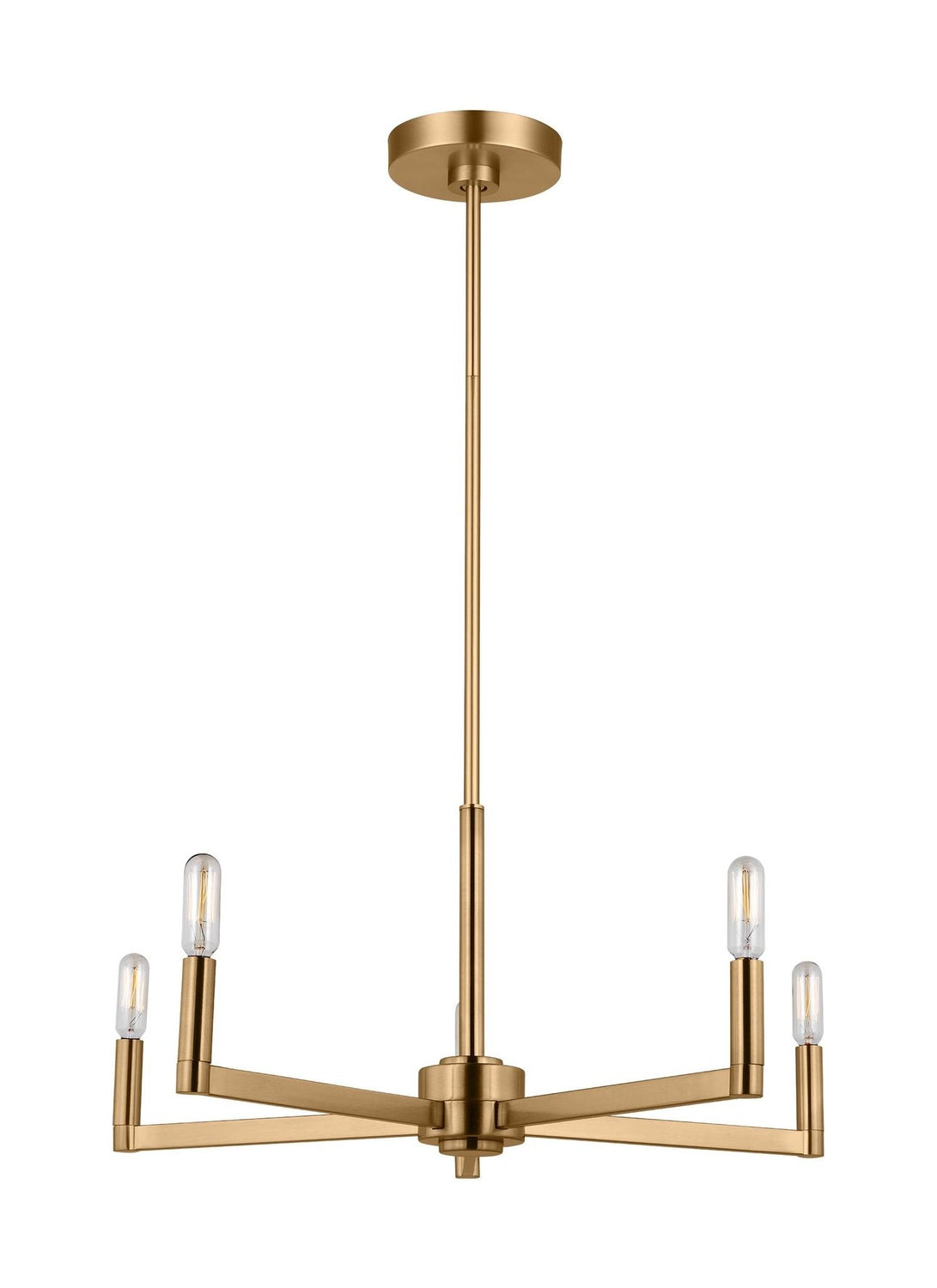 VISUAL COMFORT & CO., FULLTON FIVE LIGHT CHANDELIER, CHANDELIER LIGHT