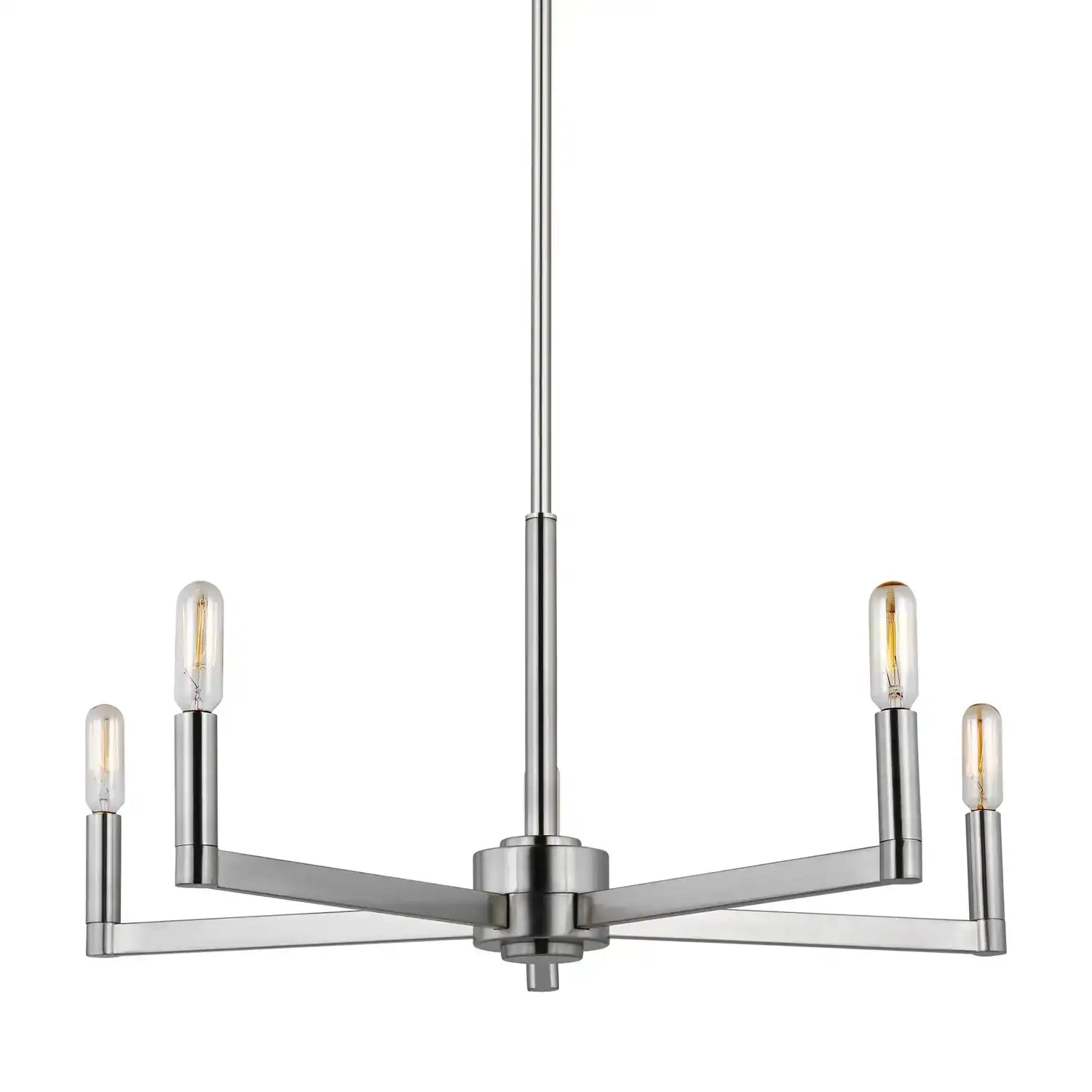 VISUAL COMFORT STUDIO, FULLTON FIVE LIGHT CHANDELIER, CHANDELIER LIGHT
