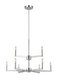 VISUAL COMFORT & CO., FULLTON NINE LIGHT CHANDELIER, CHANDELIER LIGHT