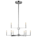 VISUAL COMFORT STUDIO, FULLTON NINE LIGHT CHANDELIER, CHANDELIER LIGHT