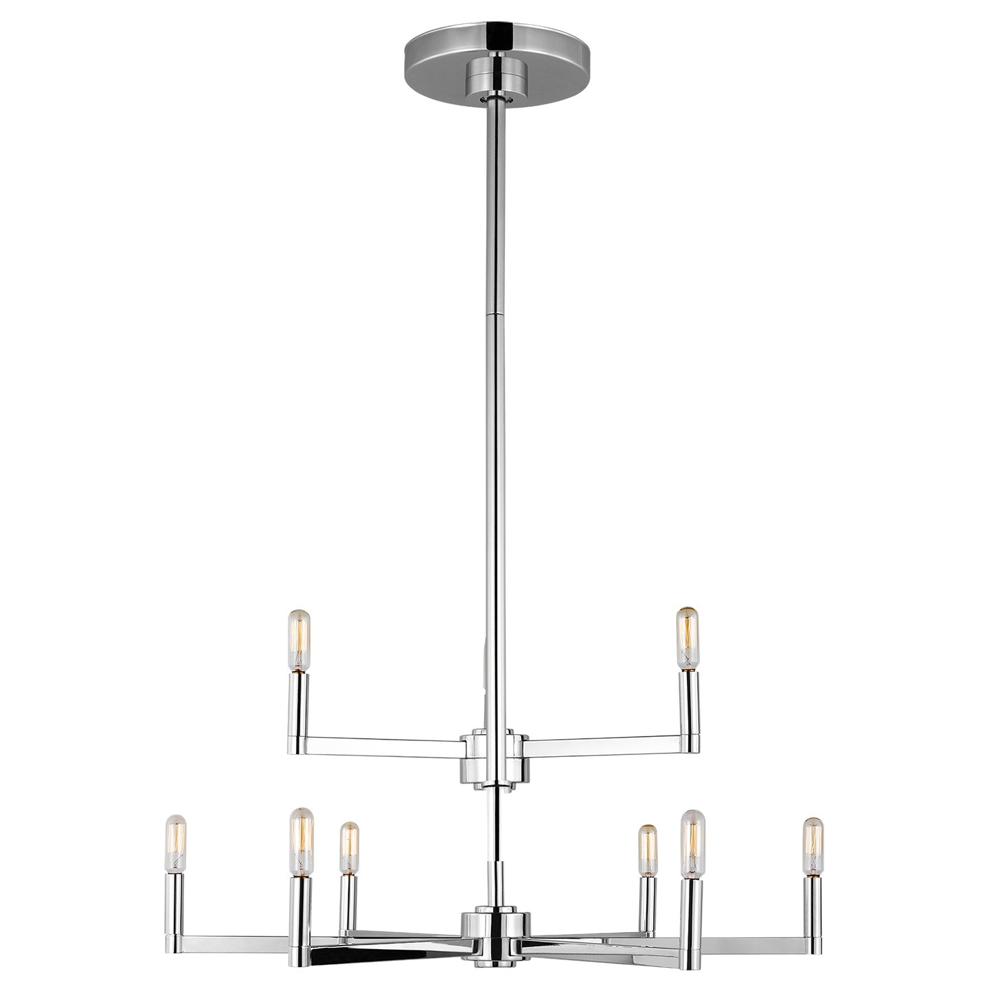 VISUAL COMFORT STUDIO, FULLTON NINE LIGHT CHANDELIER, CHANDELIER LIGHT