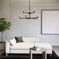 VISUAL COMFORT STUDIO, FULLTON NINE LIGHT CHANDELIER, CHANDELIER LIGHT
