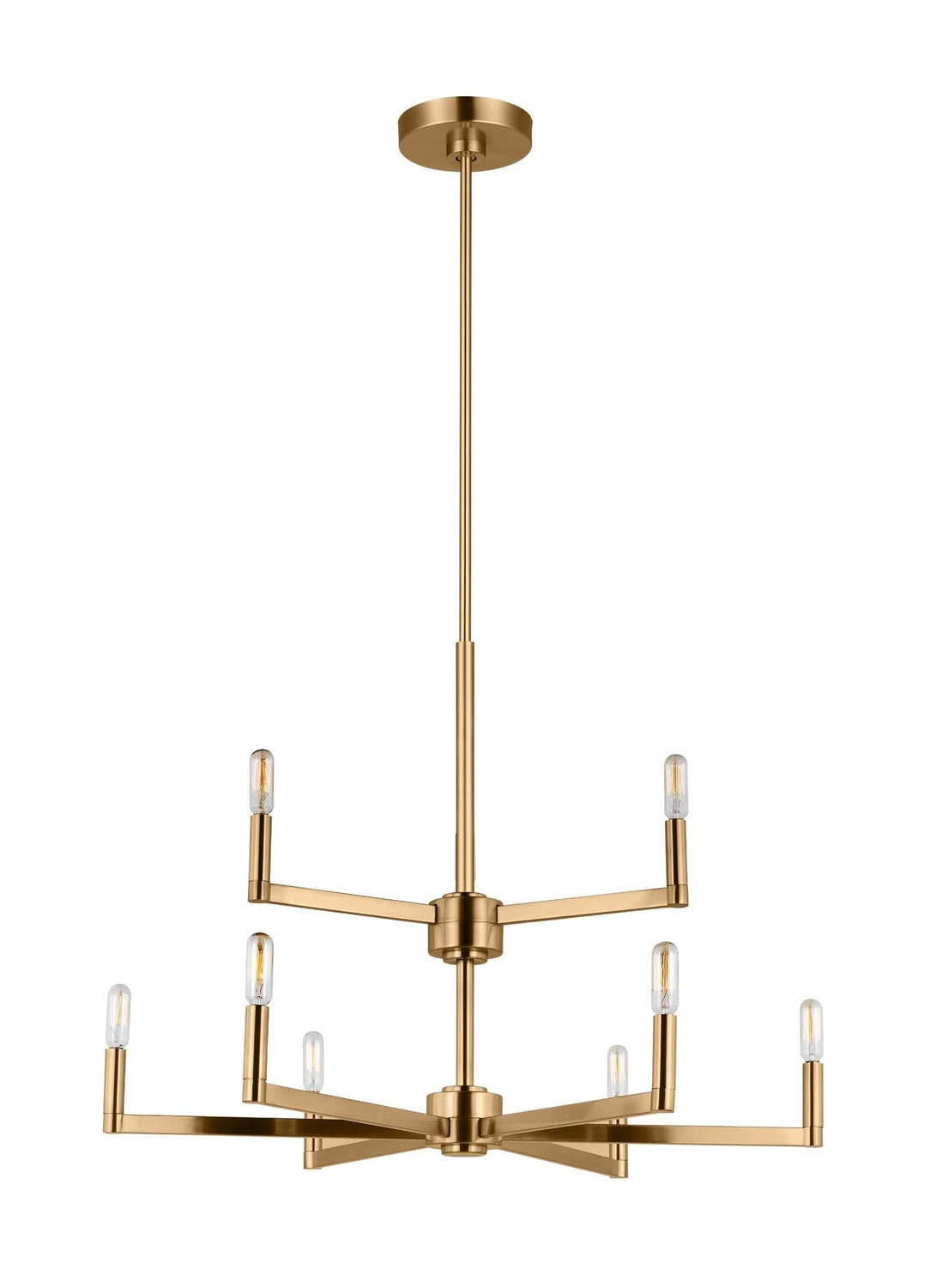 VISUAL COMFORT STUDIO, FULLTON NINE LIGHT CHANDELIER, CHANDELIER LIGHT