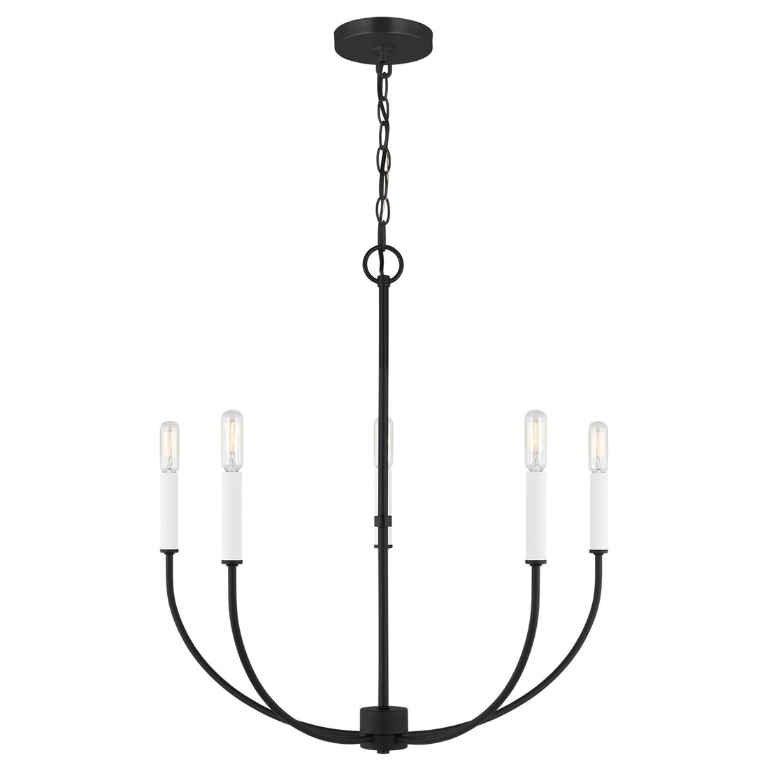 VISUAL COMFORT & CO., GREENWICH FIVE LIGHT CHANDELIER, CHANDELIER LIGHT