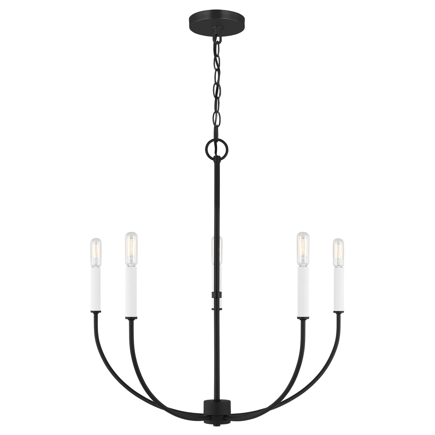 VISUAL COMFORT STUDIO, GREENWICH FIVE LIGHT CHANDELIER, CHANDELIER LIGHT