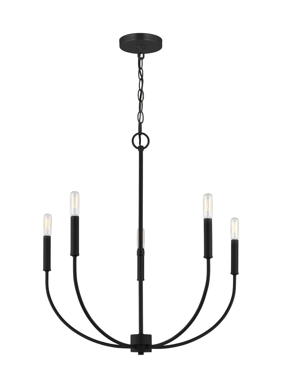 VISUAL COMFORT & CO., GREENWICH FIVE LIGHT CHANDELIER, CHANDELIER LIGHT