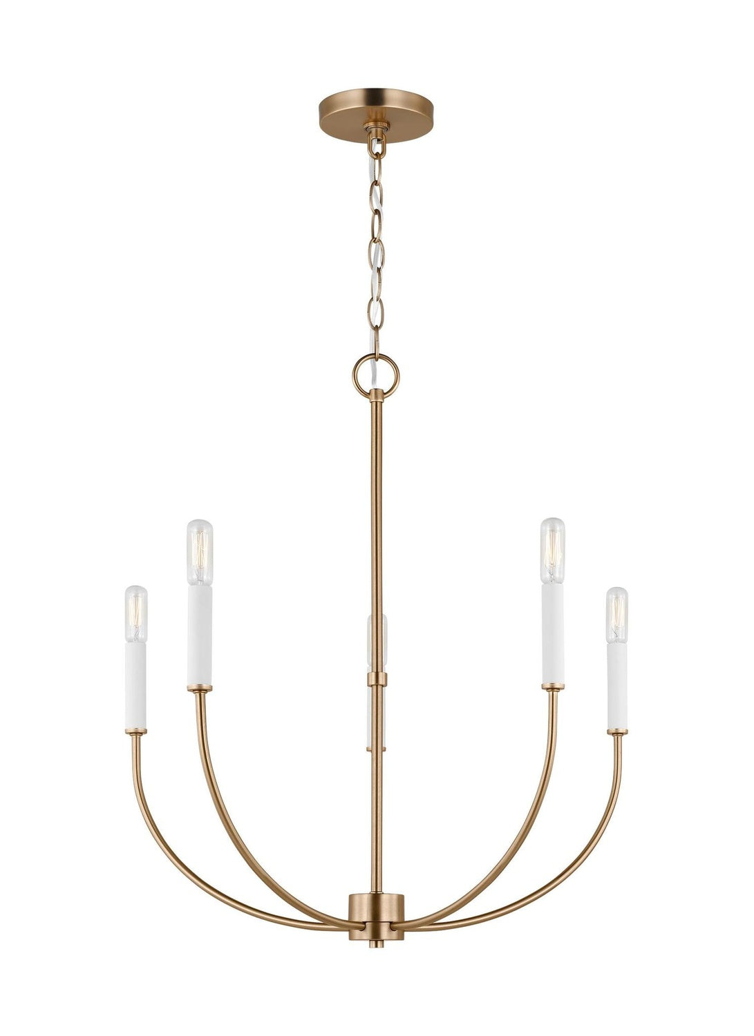 VISUAL COMFORT & CO., GREENWICH FIVE LIGHT CHANDELIER, CHANDELIER LIGHT