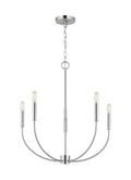 VISUAL COMFORT & CO., GREENWICH FIVE LIGHT CHANDELIER, CHANDELIER LIGHT