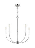VISUAL COMFORT STUDIO, GREENWICH FIVE LIGHT CHANDELIER, CHANDELIER LIGHT