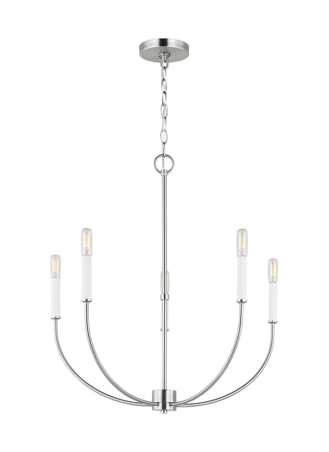 VISUAL COMFORT STUDIO, GREENWICH FIVE LIGHT CHANDELIER, CHANDELIER LIGHT