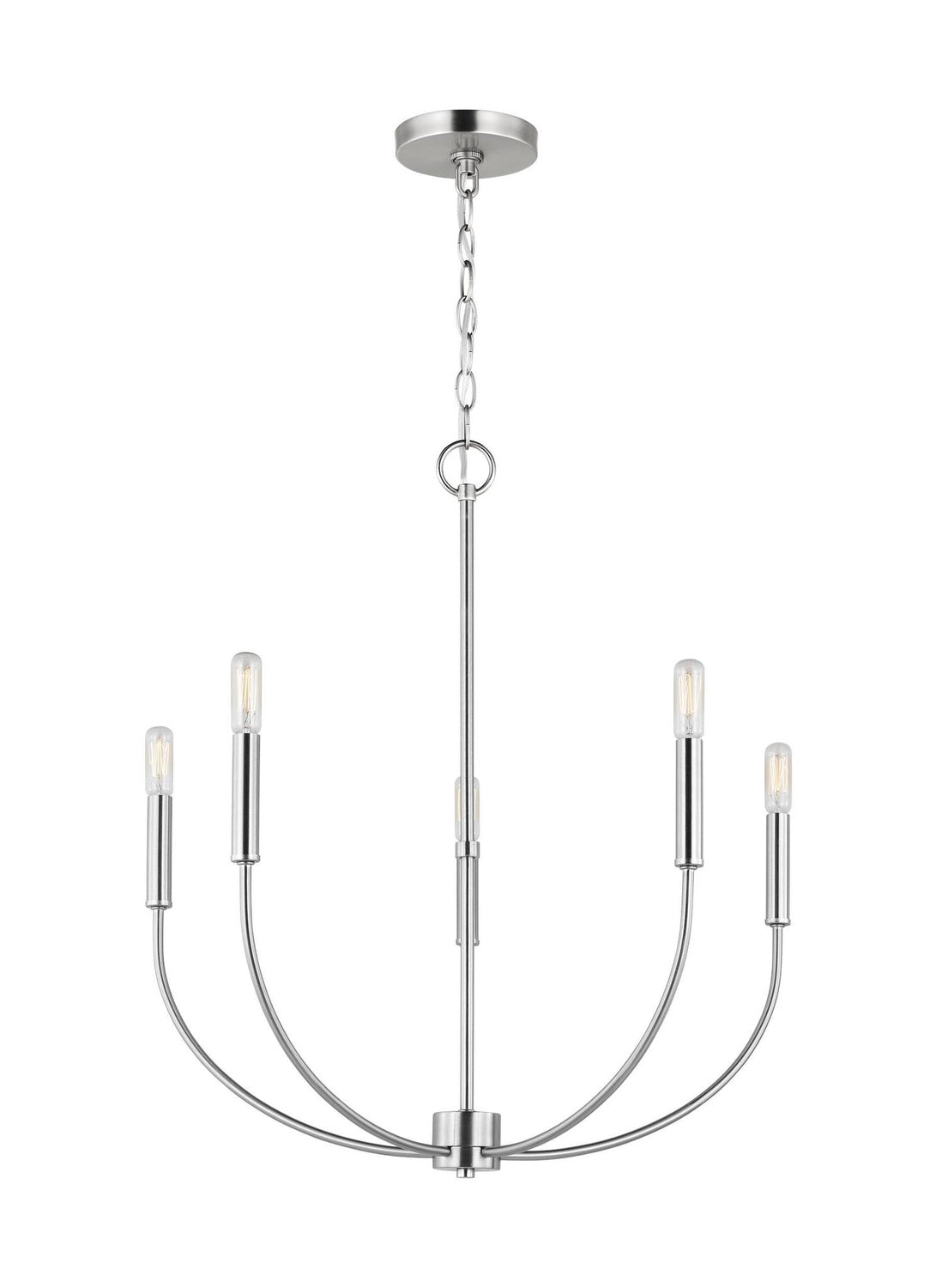 VISUAL COMFORT STUDIO, GREENWICH FIVE LIGHT CHANDELIER, CHANDELIER LIGHT