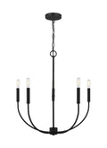 VISUAL COMFORT STUDIO, GREENWICH FIVE LIGHT CHANDELIER, CHANDELIER LIGHT