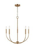 VISUAL COMFORT & CO., GREENWICH FIVE LIGHT CHANDELIER, CHANDELIER LIGHT