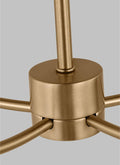 VISUAL COMFORT & CO., GREENWICH FIVE LIGHT CHANDELIER, CHANDELIER LIGHT
