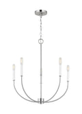 VISUAL COMFORT STUDIO, GREENWICH FIVE LIGHT CHANDELIER, CHANDELIER LIGHT
