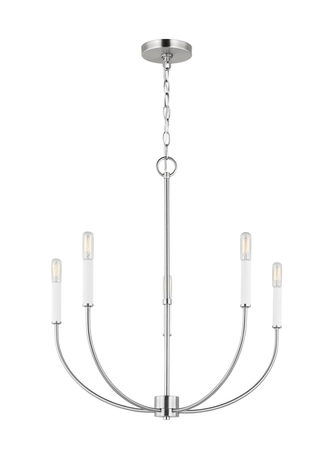 VISUAL COMFORT STUDIO, GREENWICH FIVE LIGHT CHANDELIER, CHANDELIER LIGHT