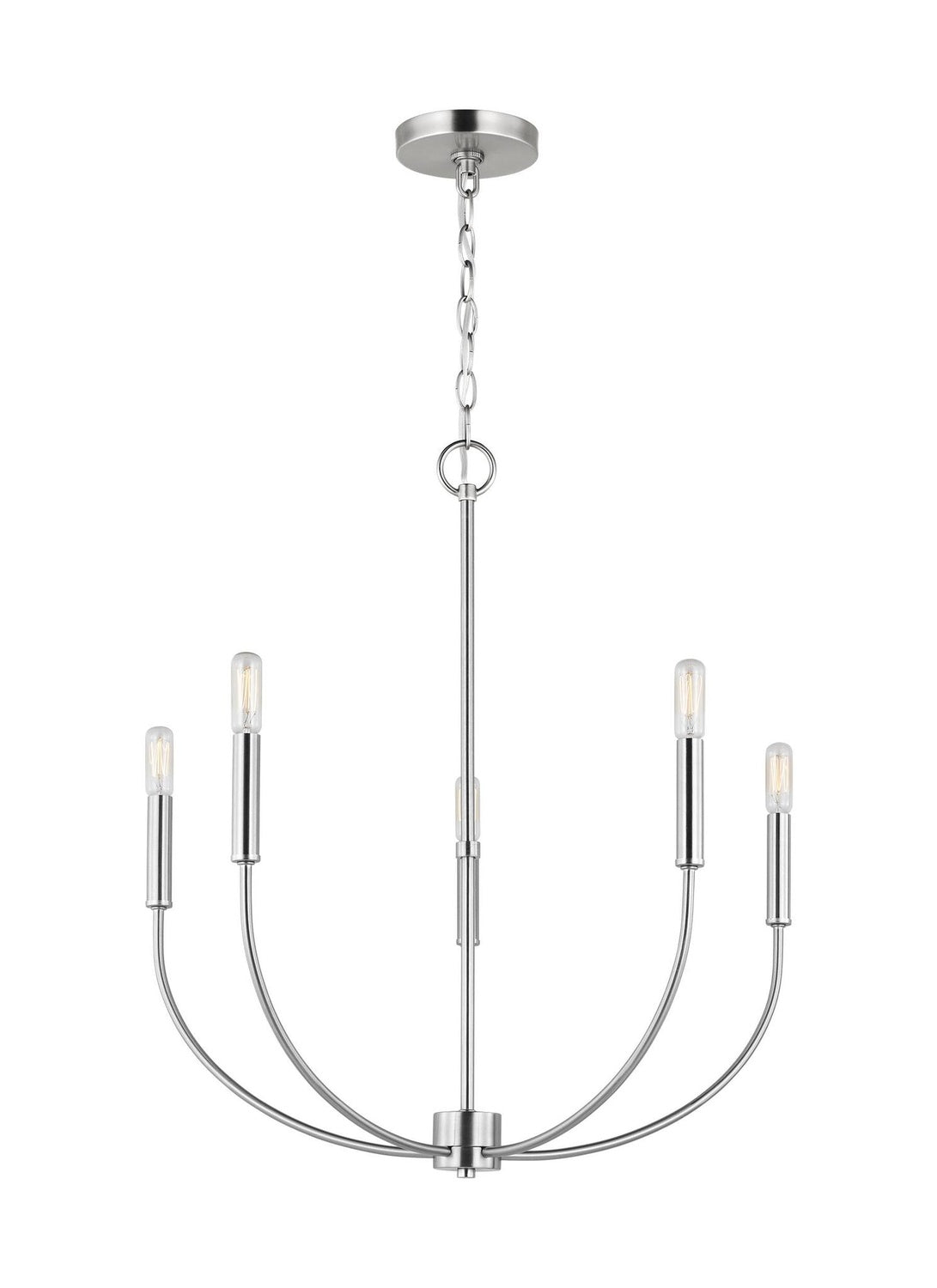 VISUAL COMFORT STUDIO, GREENWICH FIVE LIGHT CHANDELIER, CHANDELIER LIGHT