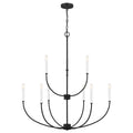 VISUAL COMFORT STUDIO, GREENWICH NINE LIGHT CHANDELIER, CHANDELIER LIGHT