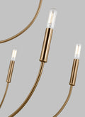 VISUAL COMFORT STUDIO, GREENWICH NINE LIGHT CHANDELIER, CHANDELIER LIGHT