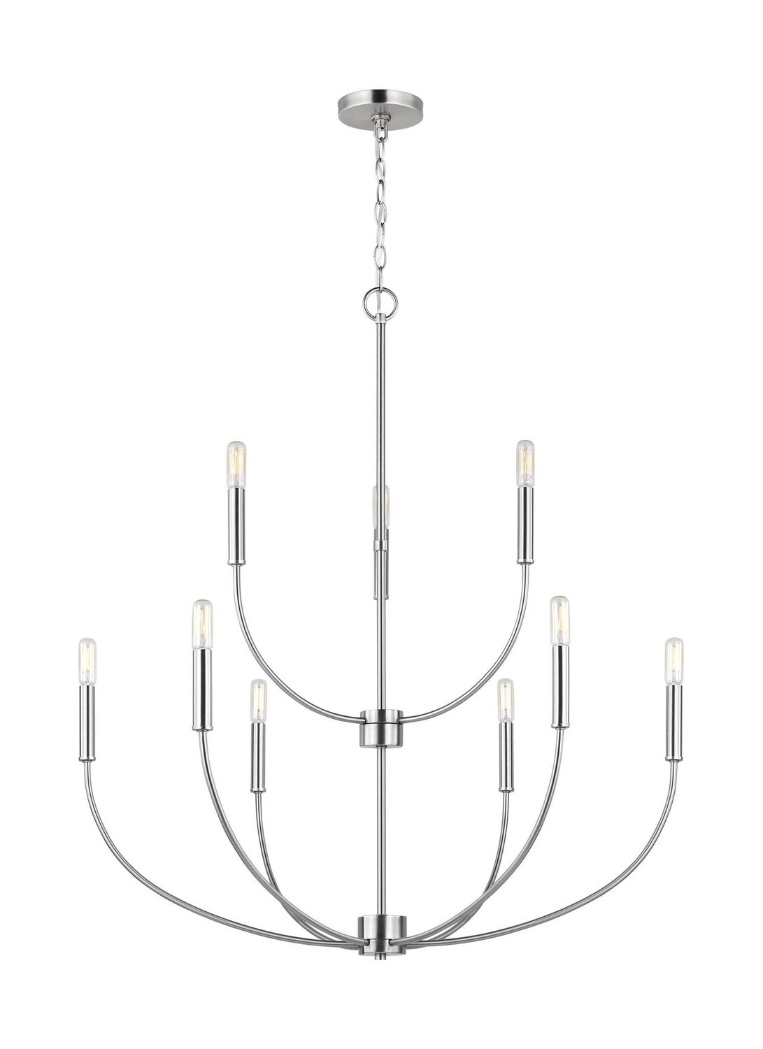 VISUAL COMFORT & CO., GREENWICH NINE LIGHT CHANDELIER, CHANDELIER LIGHT