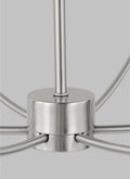 VISUAL COMFORT STUDIO, GREENWICH NINE LIGHT CHANDELIER, CHANDELIER LIGHT