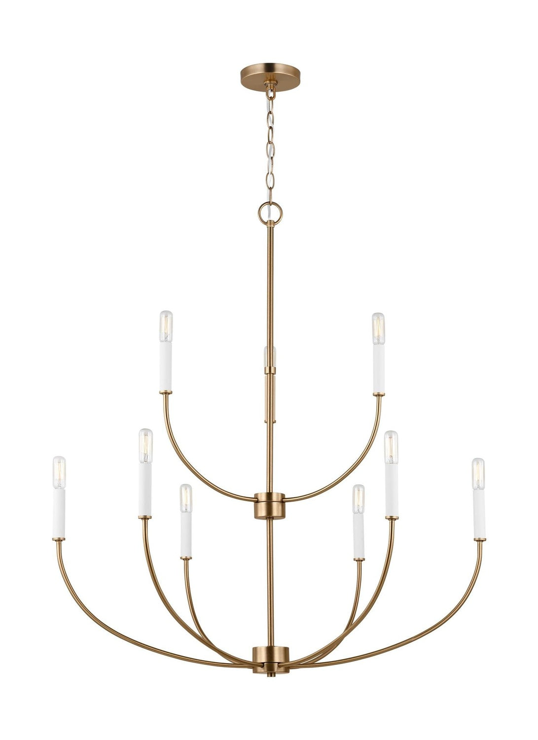 VISUAL COMFORT & CO., GREENWICH NINE LIGHT CHANDELIER, CHANDELIER LIGHT