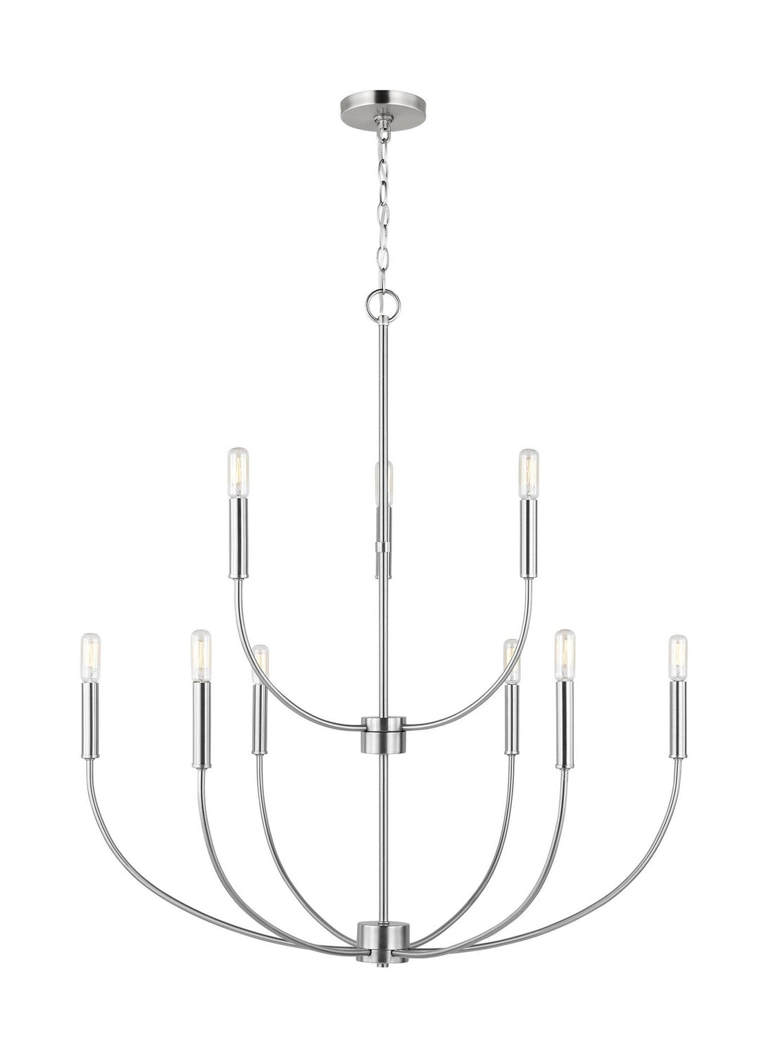 VISUAL COMFORT & CO., GREENWICH NINE LIGHT CHANDELIER, CHANDELIER LIGHT
