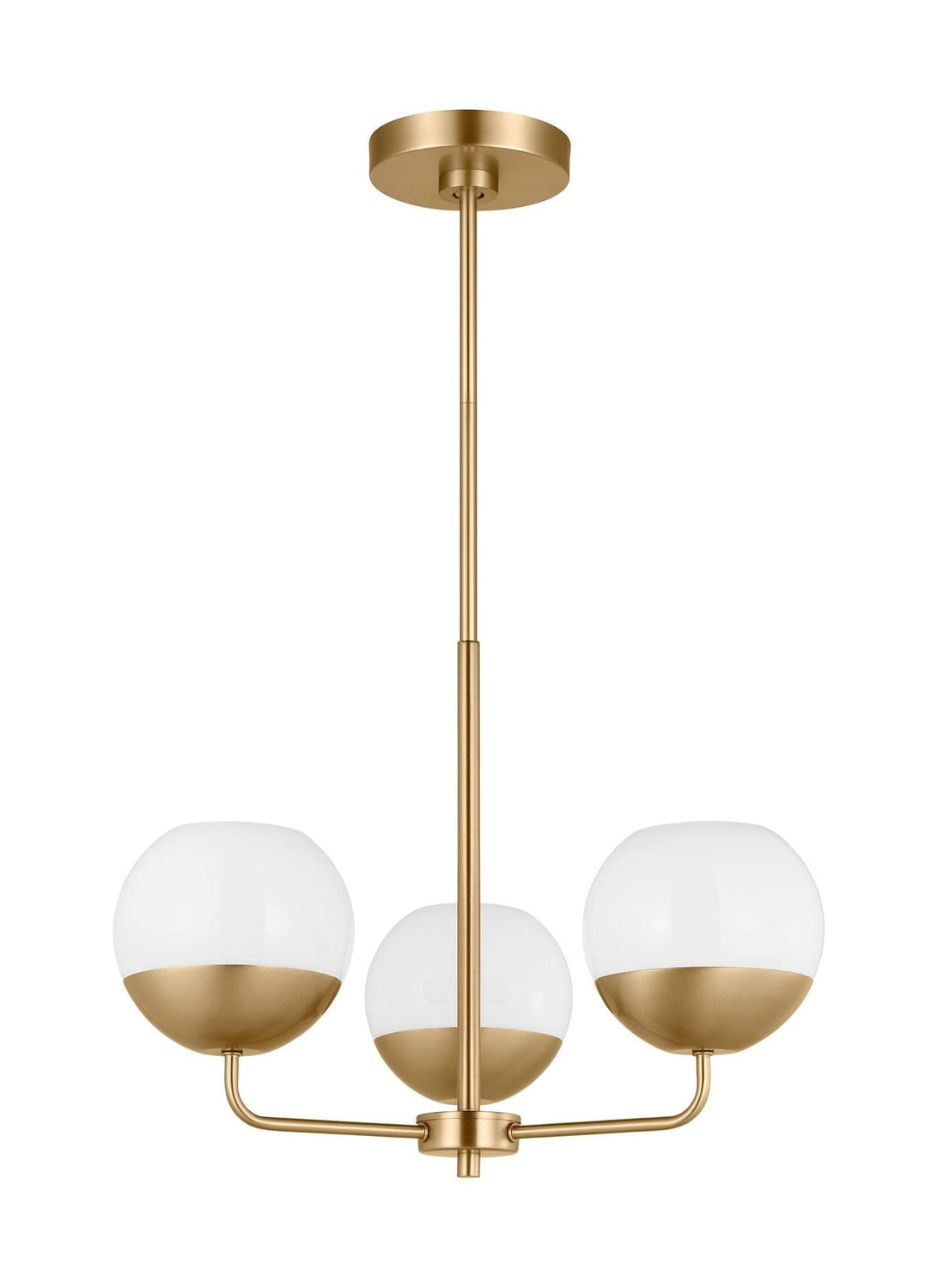VISUAL COMFORT & CO., ALVIN THREE LIGHT CHANDELIER, CHANDELIER LIGHT