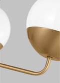 VISUAL COMFORT & CO., ALVIN THREE LIGHT CHANDELIER, CHANDELIER LIGHT