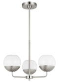 VISUAL COMFORT STUDIO, ALVIN THREE LIGHT CHANDELIER, CHANDELIER LIGHT