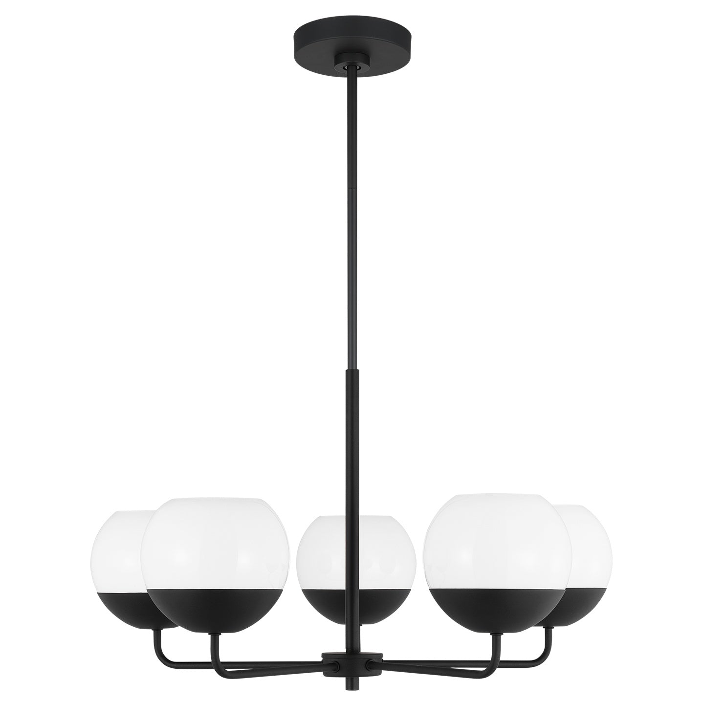 VISUAL COMFORT STUDIO, ALVIN FIVE LIGHT CHANDELIER, CHANDELIER LIGHT