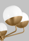 VISUAL COMFORT & CO., ALVIN FIVE LIGHT CHANDELIER, CHANDELIER LIGHT