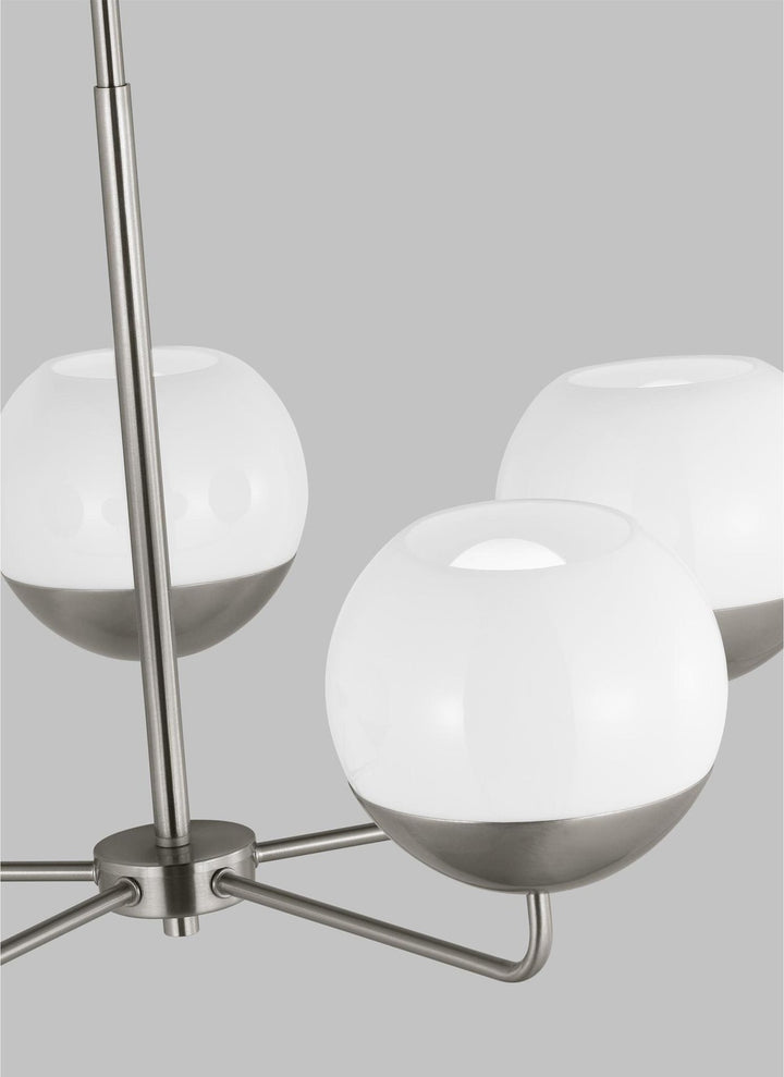 VISUAL COMFORT & CO., ALVIN FIVE LIGHT CHANDELIER, CHANDELIER LIGHT
