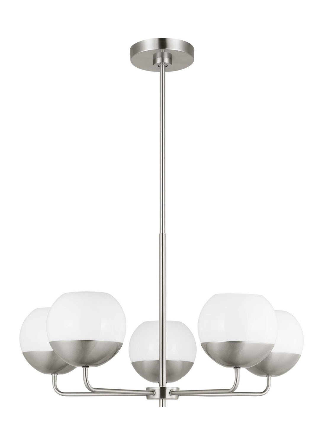VISUAL COMFORT STUDIO, ALVIN FIVE LIGHT CHANDELIER, CHANDELIER LIGHT