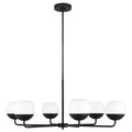 VISUAL COMFORT STUDIO, ALVIN SIX LIGHT CHANDELIER, CHANDELIER LIGHT