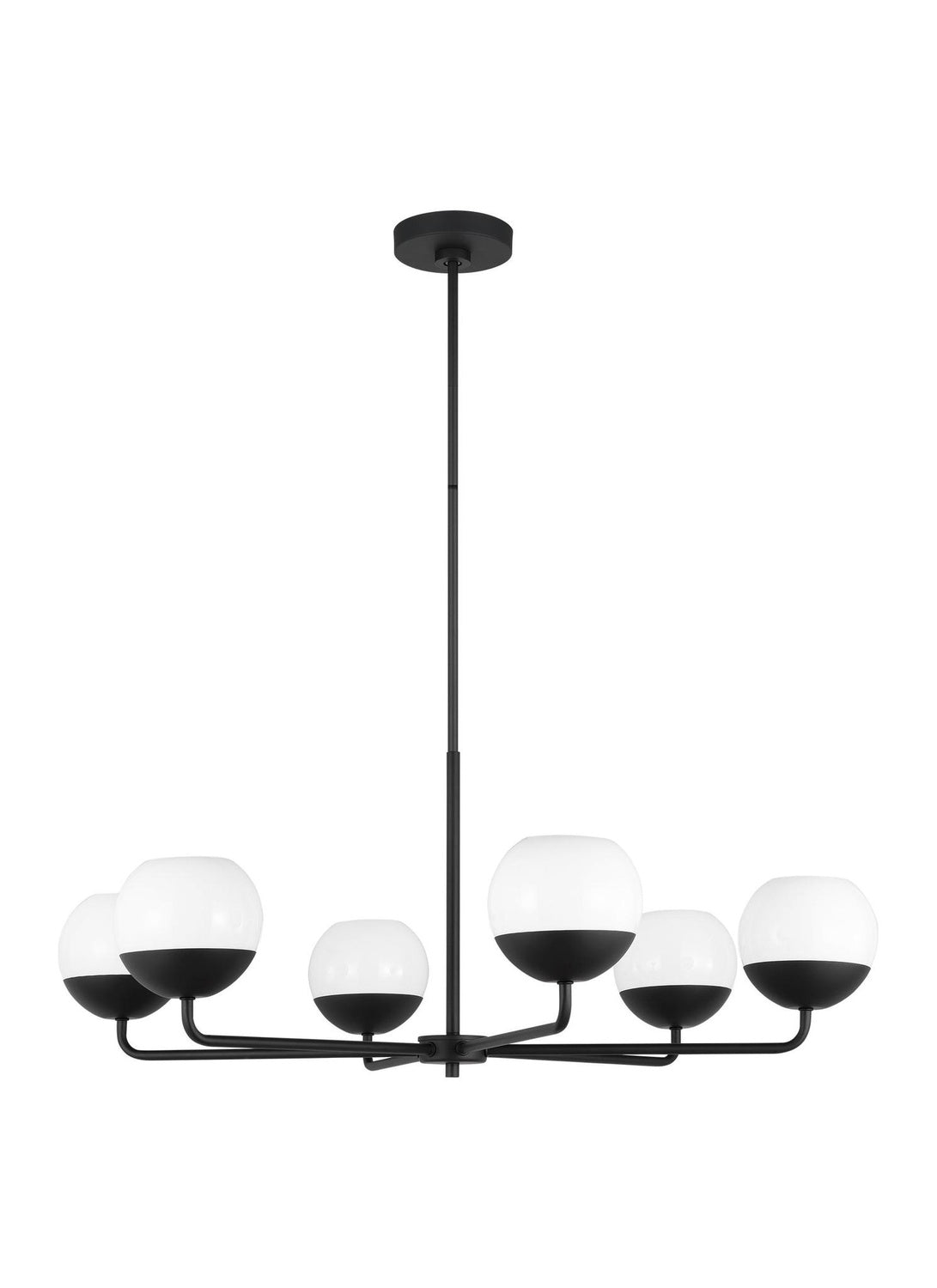 VISUAL COMFORT & CO., ALVIN SIX LIGHT CHANDELIER, CHANDELIER LIGHT
