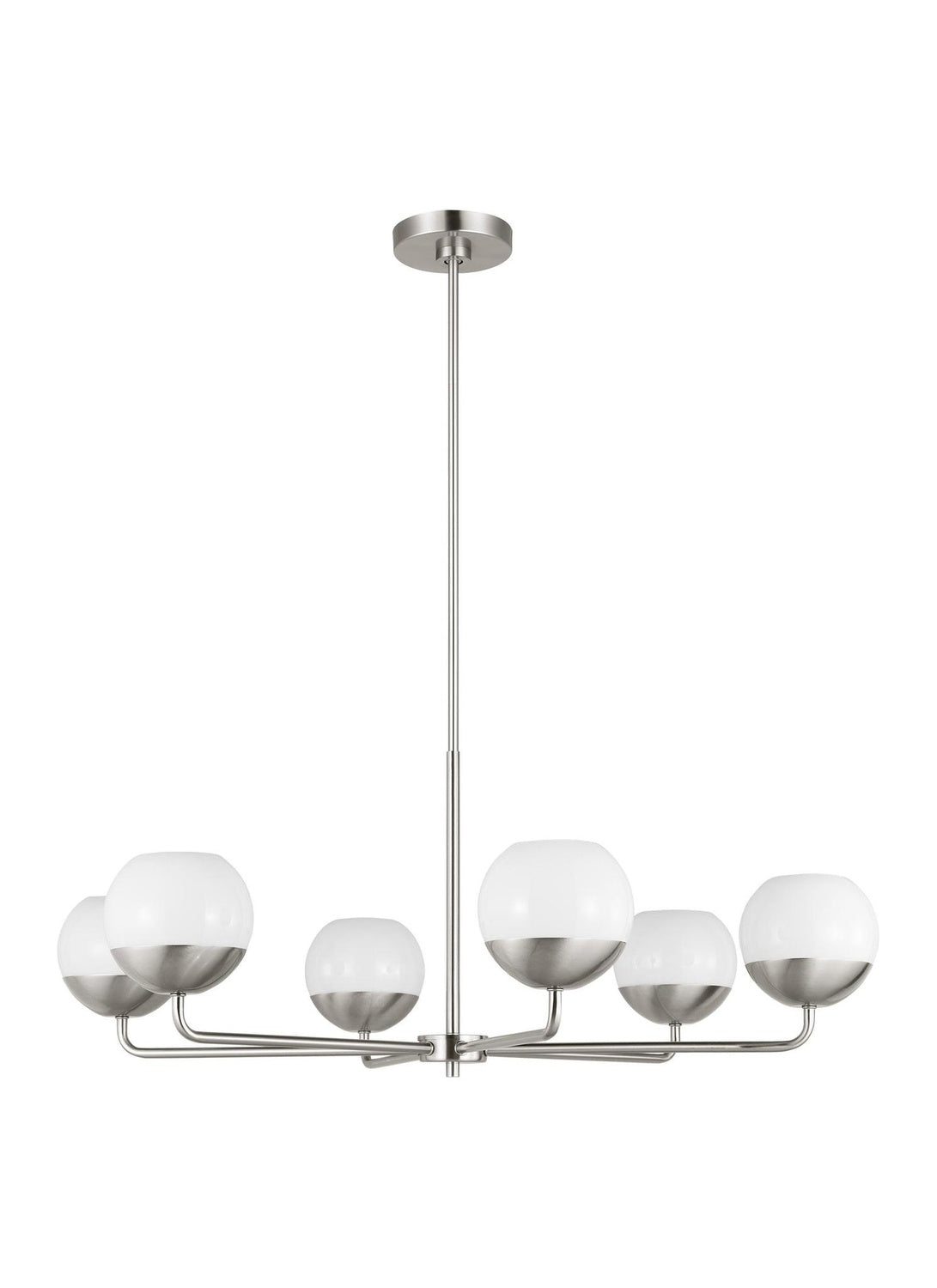 VISUAL COMFORT STUDIO, ALVIN SIX LIGHT CHANDELIER, CHANDELIER LIGHT