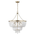 VISUAL COMFORT & CO., JACKIE SIX LIGHT CHANDELIER, CHANDELIER LIGHT