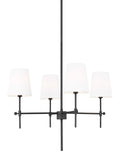 VISUAL COMFORT STUDIO, BAKER FOUR LIGHT CHANDELIER, CHANDELIER LIGHT