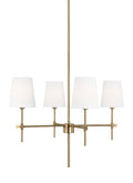 VISUAL COMFORT & CO., BAKER FOUR LIGHT CHANDELIER, CHANDELIER LIGHT