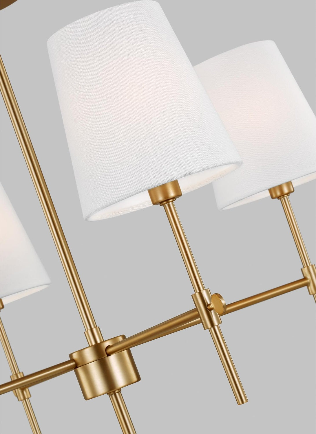 VISUAL COMFORT & CO., BAKER FOUR LIGHT CHANDELIER, CHANDELIER LIGHT