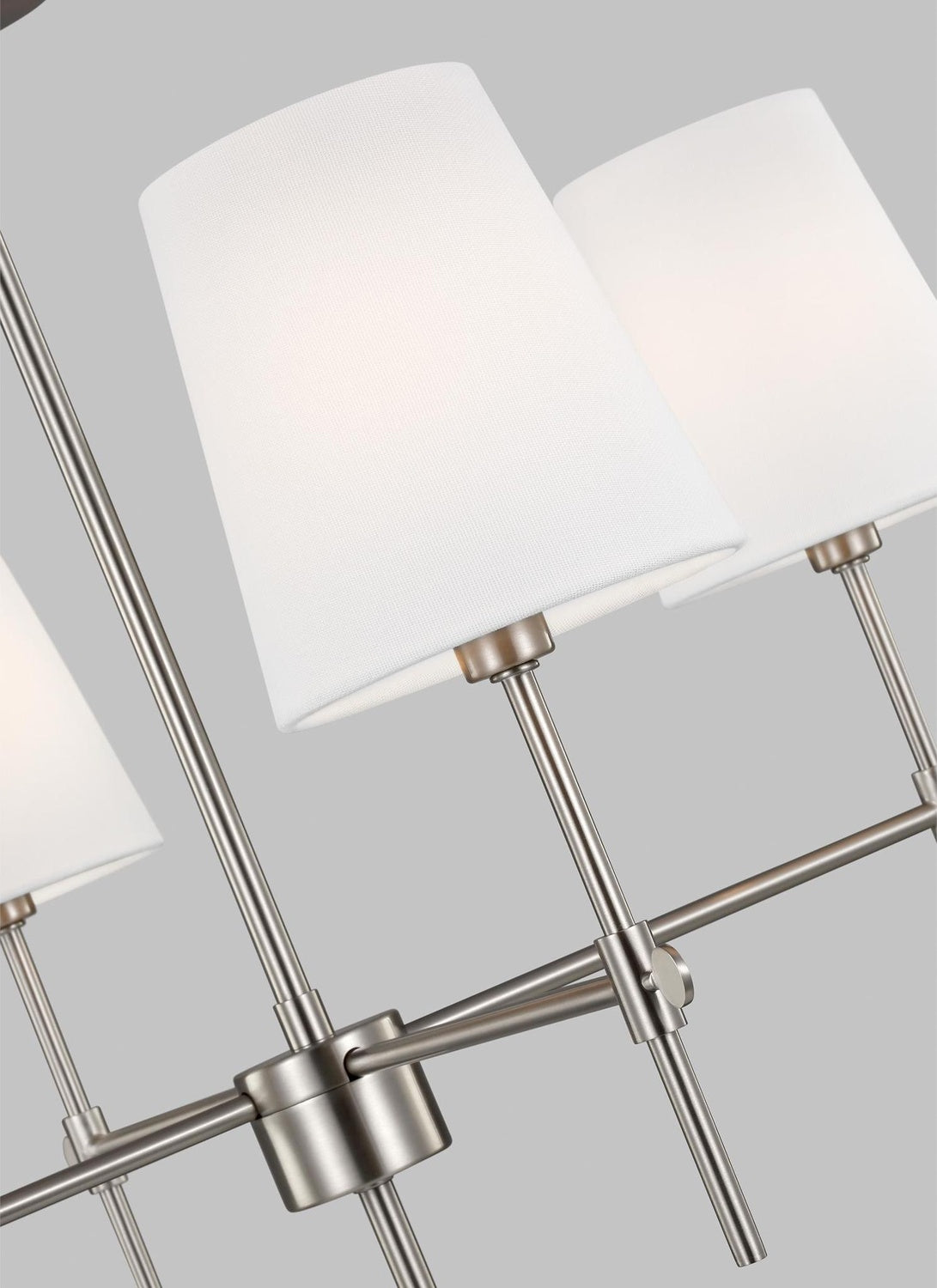 VISUAL COMFORT STUDIO, BAKER FOUR LIGHT CHANDELIER, CHANDELIER LIGHT