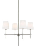VISUAL COMFORT & CO., BAKER FOUR LIGHT CHANDELIER, CHANDELIER LIGHT