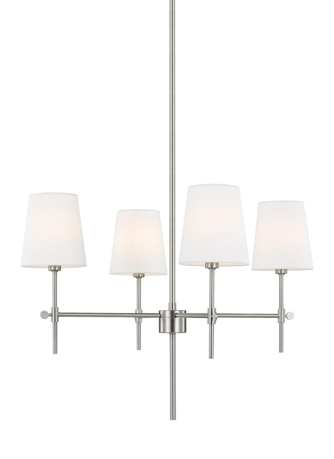 VISUAL COMFORT & CO., BAKER FOUR LIGHT CHANDELIER, CHANDELIER LIGHT