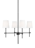 VISUAL COMFORT & CO., BAKER FOUR LIGHT CHANDELIER, CHANDELIER LIGHT