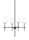 VISUAL COMFORT & CO., BAKER FOUR LIGHT CHANDELIER, CHANDELIER LIGHT