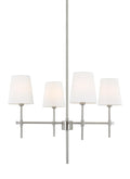 VISUAL COMFORT & CO., BAKER FOUR LIGHT CHANDELIER, CHANDELIER LIGHT
