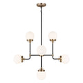 VISUAL COMFORT & CO., CAFE EIGHT LIGHT CHANDELIER, CHANDELIER LIGHT