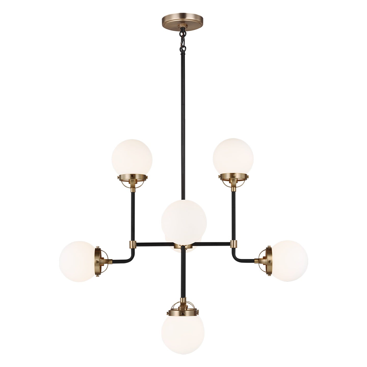 VISUAL COMFORT & CO., CAFE EIGHT LIGHT CHANDELIER, CHANDELIER LIGHT