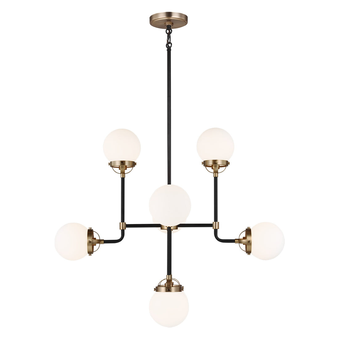 VISUAL COMFORT & CO., CAFE EIGHT LIGHT CHANDELIER, CHANDELIER LIGHT